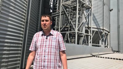 Володимир Діденко, керівник підприємства з переробки гречки в Байківцях Володимир Діденко, керівник підприємства з переробки гречки в Байківцях