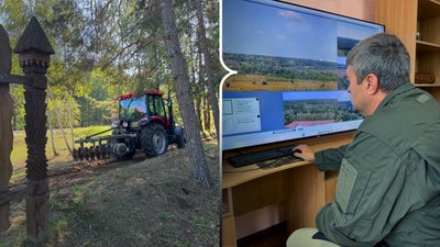 Майже утричі менше лісових пожеж: як запобігають займанням на Полтавщині