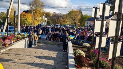 тернопіль, велика загайці, алея надії і пам'яті, 25 жовтня 2026 року
