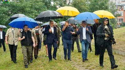 Керівництво ОБСЄ відвідало Бучу на Київщині Керівництво ОБСЄ відвідало Бучу на Київщині