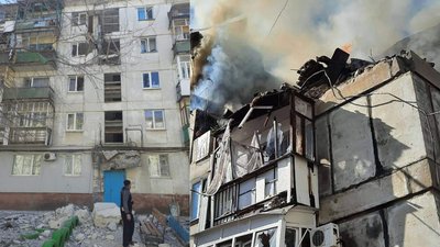 На Луганщині через обстріли російських окупантів загинула людина та загорівся ліс