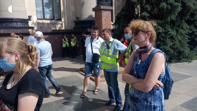 У Харкові відбулася акція на підтримку Стерненка У Харкові відбулася акція на підтримку Стерненка