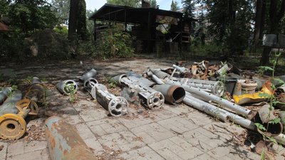 снаряди на території харківського екопарку снаряди на території харківського екопарку