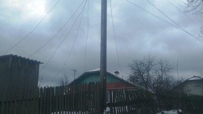 Обірвані електропроводи, Франківщина, негода