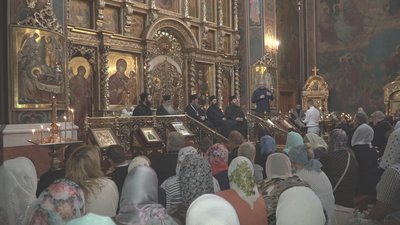Монахи з Афону вперше у Вінниці провели Божественну літургію