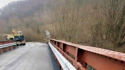 На Закарпатті відновили рух мостом на дорозі Т-07-10 Ужок — Нижні Ворота