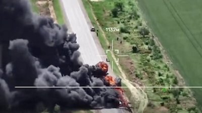 Блокування сухопутного коридору "Донецьк—Крим" ударами дронів