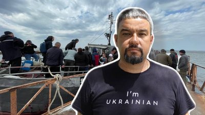 Волонтер Євген Полтавчук 