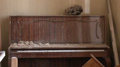 Краєзнавчий музей в Оріхові Запорізької області після обстрілів російської армії Краєзнавчий музей в Оріхові Запорізької області після обстрілів російської армії