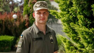 Прикордонник Чопського загону Максим Безсоненко