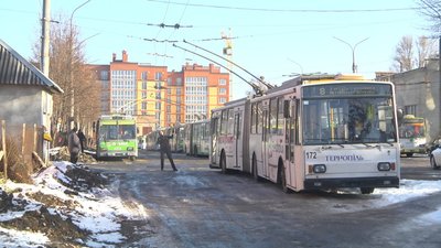 у тернополі відновили рух тролейбуси