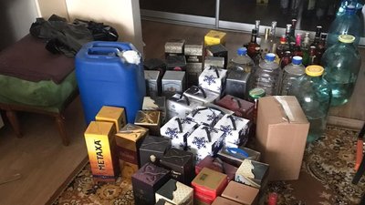 Фальсифікований алкоголь у Сумах продавали через месенджери - податкова міліція