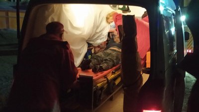 Водія з місця пригоди забрала швидка. Фото: Суспільне Поділля