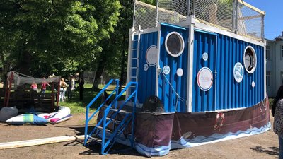 Сортувати сміття вчили дітей в Ужгороді Сортувати сміття вчили дітей в Ужгороді