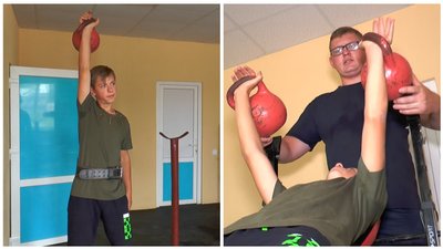 Спортсмени з Луганщини готуються до олімпіади з гирьового спорту