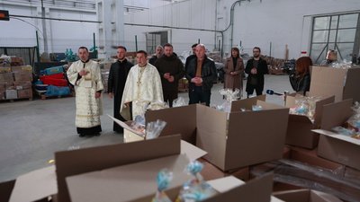 Великодні кошики освятили Великодні кошики освятили