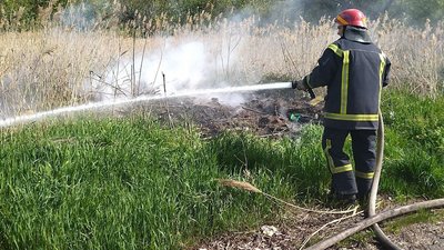4 пожежі за добу — на Сумщині гасили загоряння сухої трави та сміття 4 пожежі за добу — на Сумщині гасили загоряння сухої трави та сміття