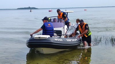 На Світязі рятувальники, медики та поліцейські провели спільні навчання На Світязі рятувальники, медики та поліцейські провели спільні навчання