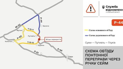 Схема об'їзду.