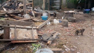 Наслідки обстрілів села Михальчина Слобода в Новгород-Сіверській громаді Наслідки обстрілів села Михальчина Слобода в Новгород-Сіверській громаді
