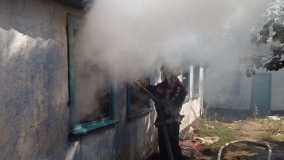 На Херсонщині в пожежі загинув чоловік