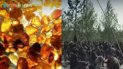 В Рівненській ОДА прокоментували "хизування" нелегальних бурштинокопачів