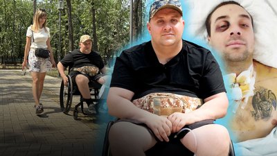 Історія ветерана, який пересувається на кріслі колісному
