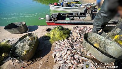 На Полтавщині поліцейські викрили незаконний вилов риби