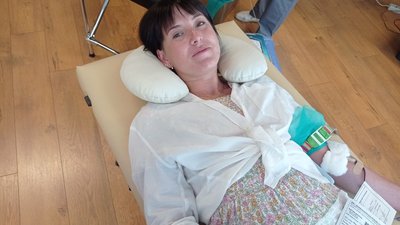 "Ми хочемо популяризувати донорство": у Дніпрі вперше в цьому році організували виїзну донацію крові "Ми хочемо популяризувати донорство": у Дніпрі вперше в цьому році організували виїзну донацію крові