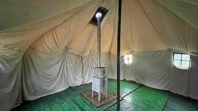 У селі на Миколаївщині встановили пунк незламності У селі на Миколаївщині встановили пунк незламності