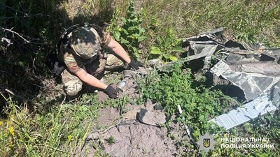 Бойову частину безпілотника РФ знешкодили вибухотехніки на Ніжинщині