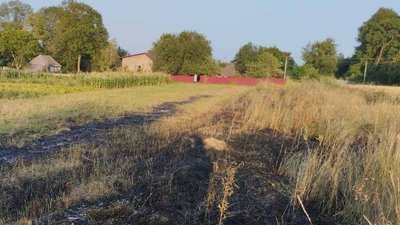 На Івано-Франківщині під час спалювання сухостою травмувалася жінка