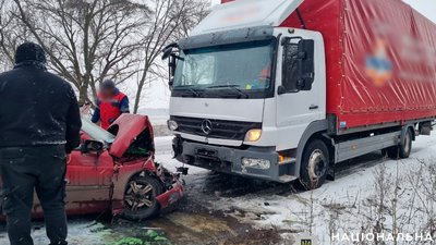 У Глобинській громаді сталося зіткнення автомобілів