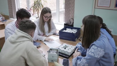 У Вінницькому коледжі встановили рекорд з одночасного проведення занять У Вінницькому коледжі встановили рекорд з одночасного проведення занять