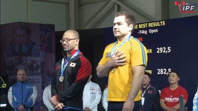 Вінничанин Іван Чупринко став чемпіоном світу з жиму лежачи Вінничанин Іван Чупринко став чемпіоном світу з жиму лежачи