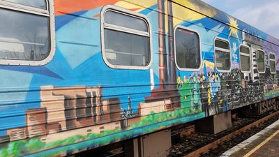До Херсона прибув перший з початку повномасштабного вторгнення потяг з Києва До Херсона прибув перший з початку повномасштабного вторгнення потяг з Києва