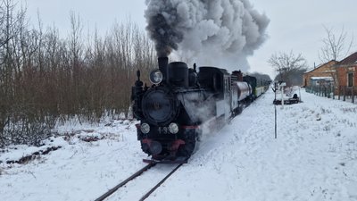 На Кіровоградщині відбувся перший у 2026 році ретро-тур Гайворонською вузькоколійкою На Кіровоградщині відбувся перший у 2026 році ретро-тур Гайворонською вузькоколійкою