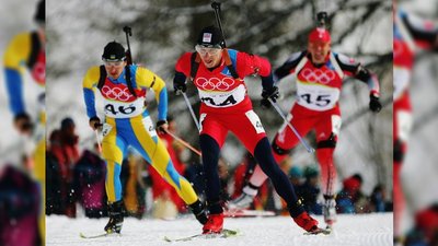 Триразовий учасник Олімпійських ігор біатлоніст Руслан Лисенко Триразовий учасник Олімпійських ігор біатлоніст Руслан Лисенко