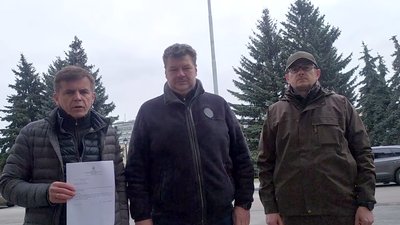 Брифінг Житомирської військової адміністрації по ситуації в регіоні