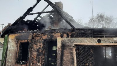 У пожежі на Харківщині загинули жінка та дитина У пожежі на Харківщині загинули жінка та дитина