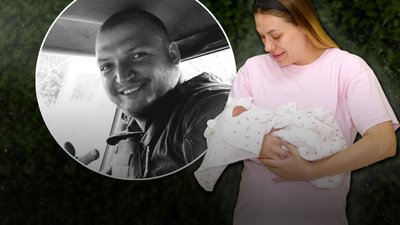 Військові зустріли з пологового будинку Рівного доньку та дружину загиблого побратима