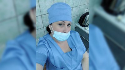 Медсестра Інна Халімон Медсестра Інна Халімон