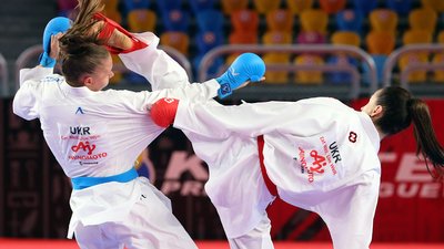 Україна завоювала вісім медалей на етапі Прем'єр-ліги з карате в Каїрі. Мельник – уперше з "золотом"