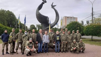 Бійці добровольчого полку боронять Миколаївщину