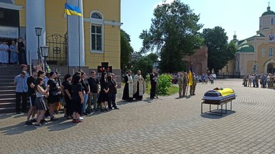 Прощання з Миколою Татаріновим у Прилуках Прощання з Миколою Татаріновим у Прилуках