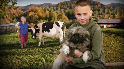 Селище Бойки, Івано-Франківщина, люди, діти