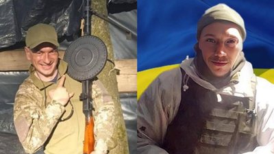 На Буковині прощаються з військовими Хоріковим та Русу, які загинули на війні