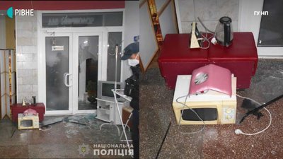 Рівнянина, який проник в перукарню, копи знайшли в туалеті Рівнянина, який проник в перукарню, копи знайшли в туалеті