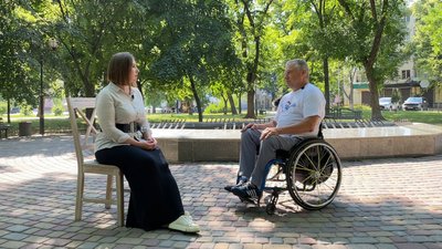 Полтавець Сергій Чумак розповів Суспільному про життя людей з інвалідністю в умовах війни Полтавець Сергій Чумак розповів Суспільному про життя людей з інвалідністю в умовах війни