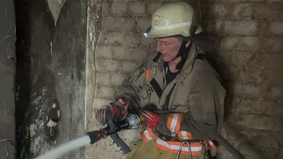 Пожежа на балконі в Запоріжжі